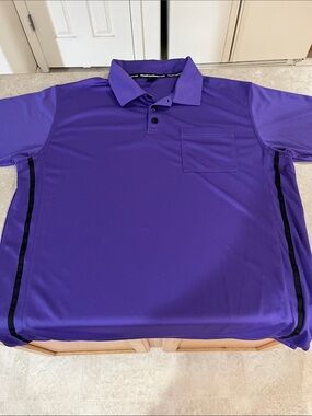 Men's Purple , vegas gold, maroon and dark green umpires shirts men’s xl